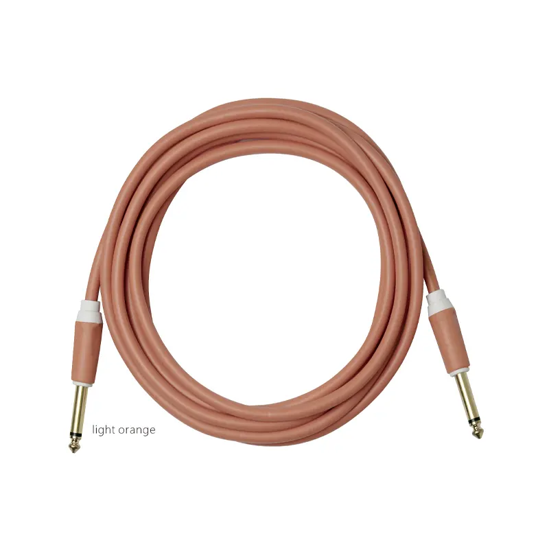 ROXOR Instrumentenkabel / Gitarrenkabel 3 m Orange