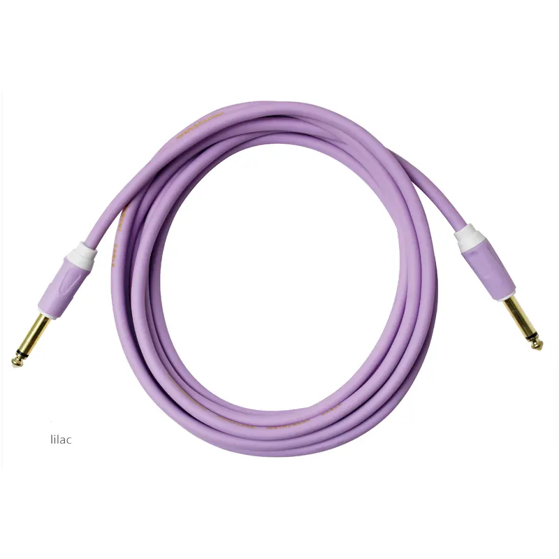 ROXOR Instrumentenkabel / Gitarrenkabel 3 m Violett