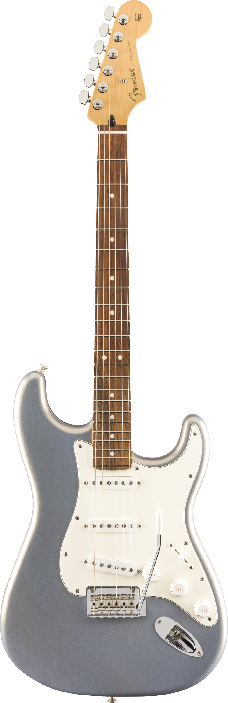 0144503581_gtr_frt_001_rr FENDER  Player Stratocaster, Pau Ferro Fingerboard, Silver