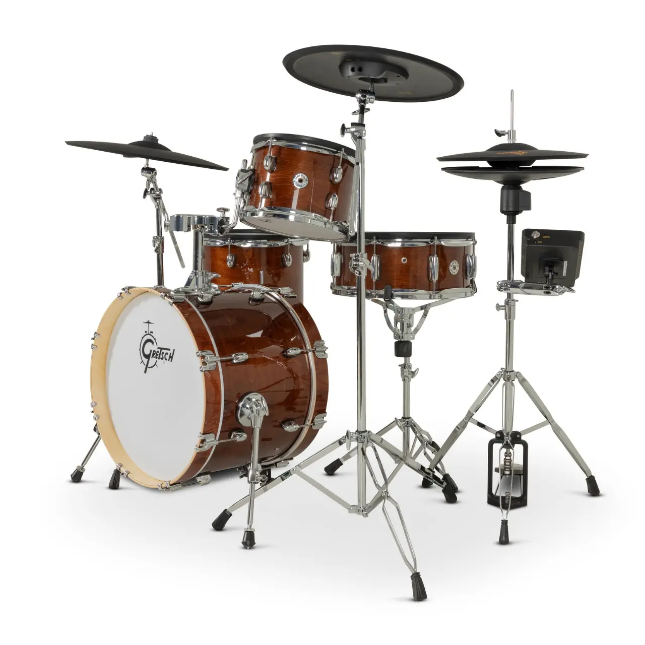 GRETSCH Catalina EVO 4 Piece Kit - Walnut Glaze - E-Drumset