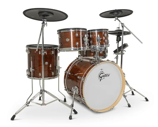GRETSCH Catalina EVO 5 Piece Kit - Walnut Glaze – E-Drumset