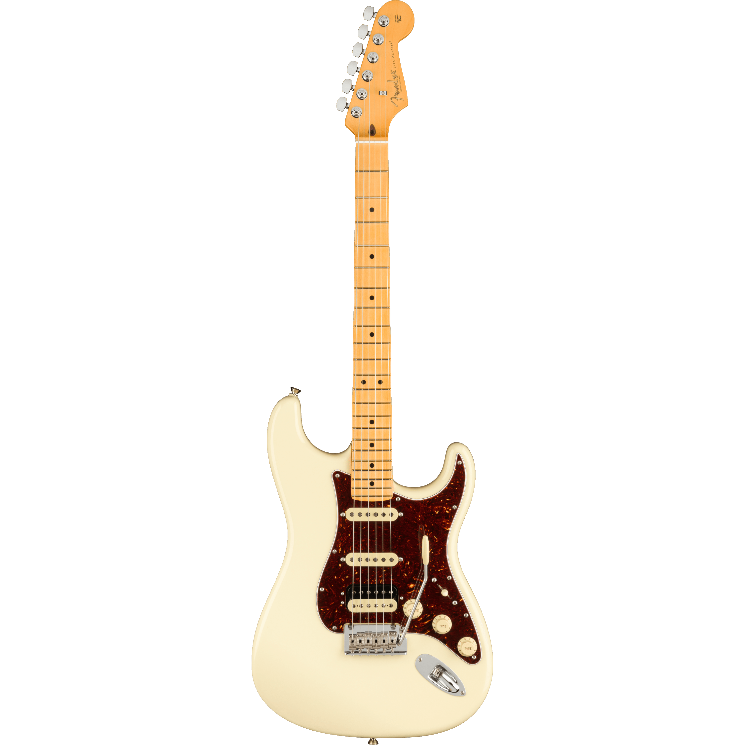 FENDER American Professional II Stratocaster® HSS Maple Fingerboard, Olympic White
