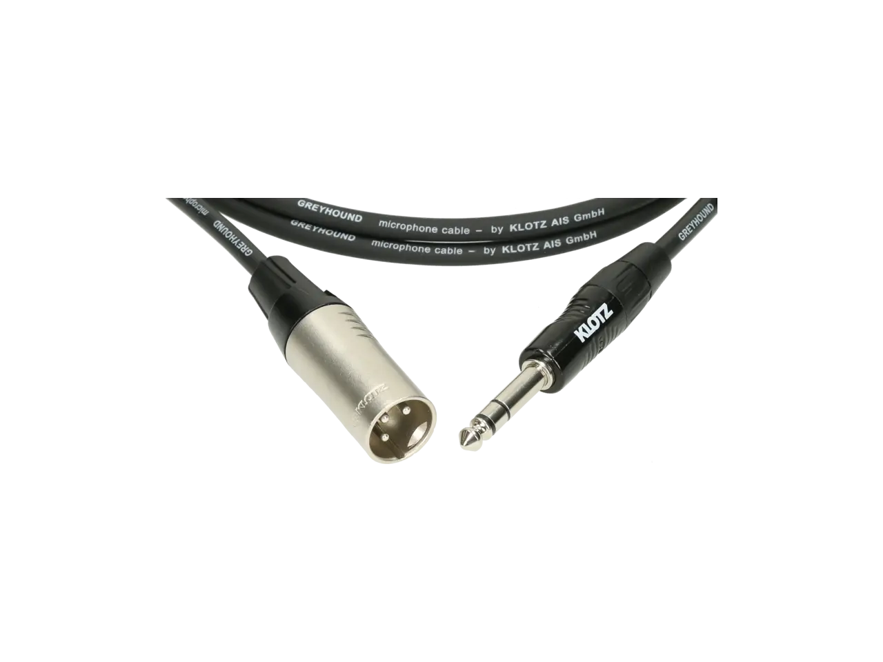 KLOTZ GRG1MP03.3 Greyhound Audiokabel 6,3 mm Klinke Stereo auf XLR Male 3 m
