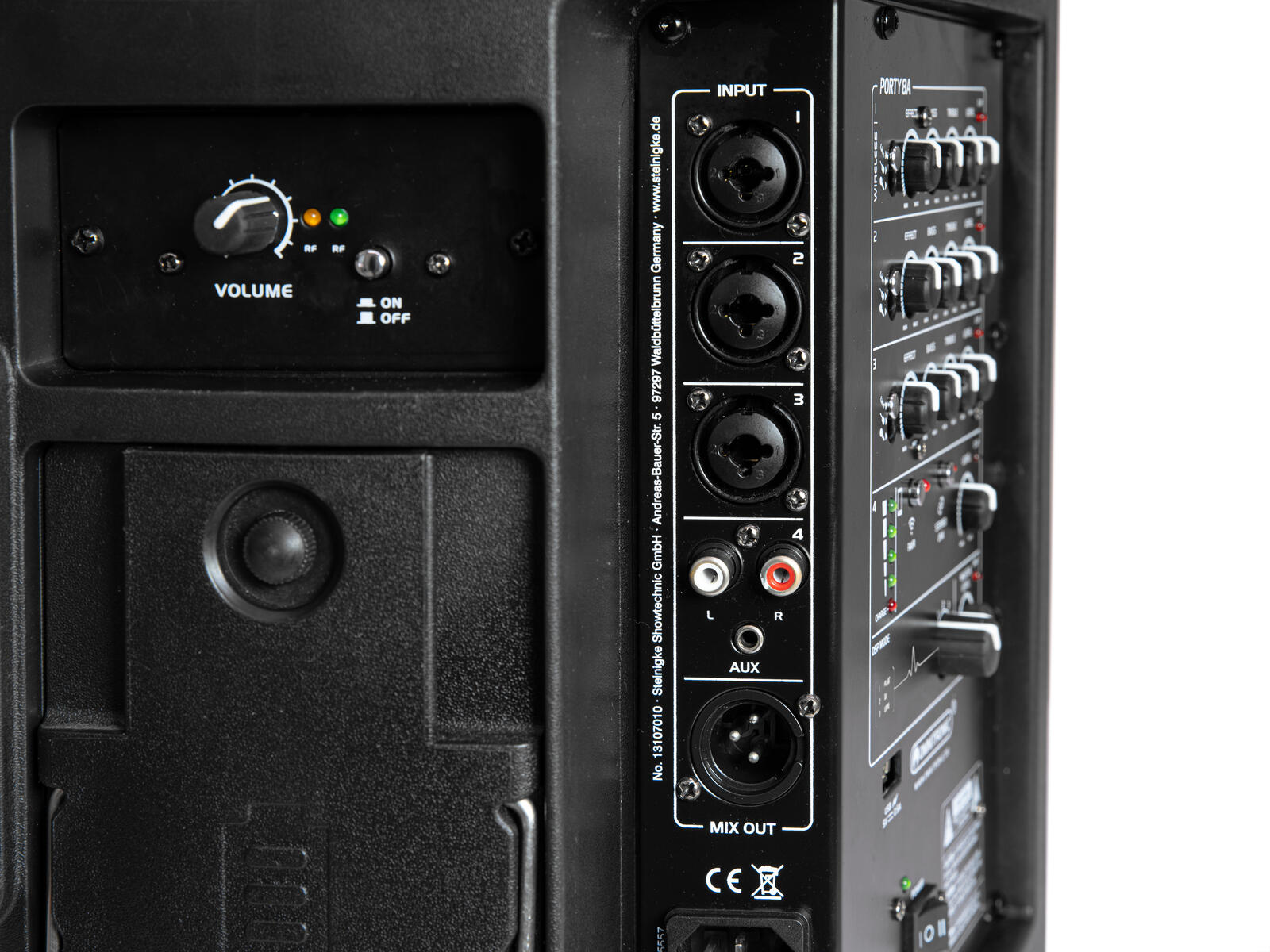 OMNITRONIC PORTY-8A Drahtlos-PA-System - Prozession Lautsprecher