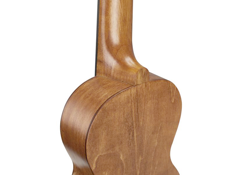 MAHALO MS1-TBR Sopranukulele Slim Line Transparent Brown mit Tasche