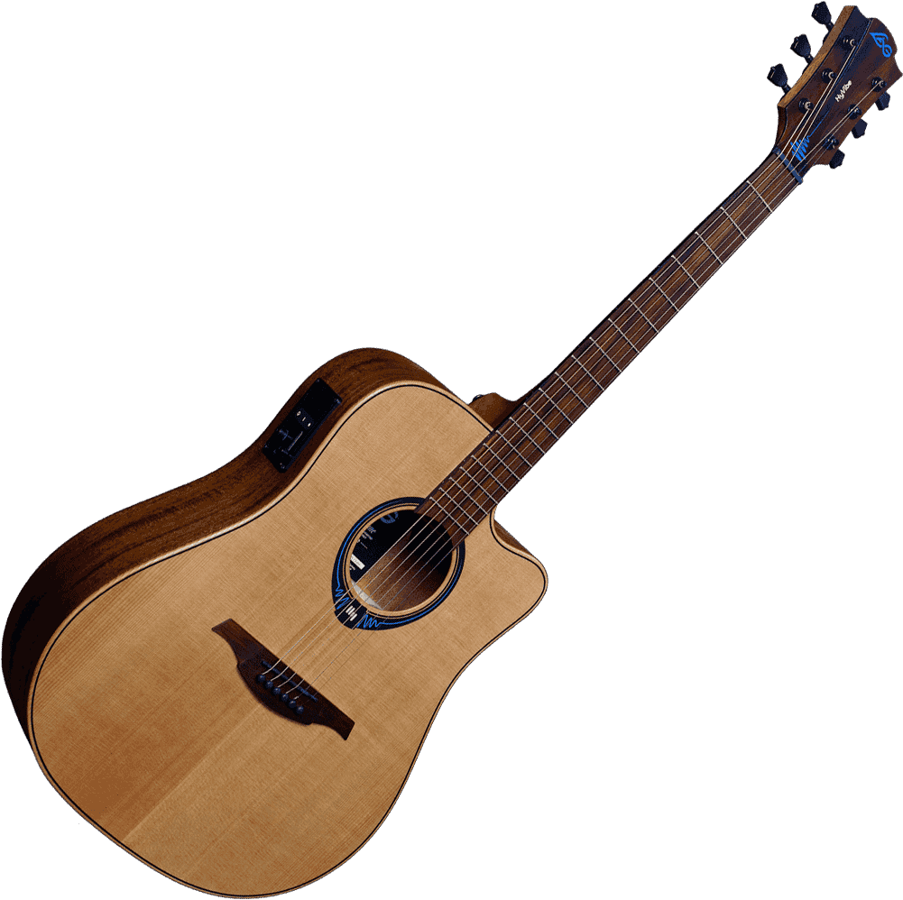 LAG THV10DCE Westerngitarre, Tramontane Hyvibe 10, Dreadnought, Pickup