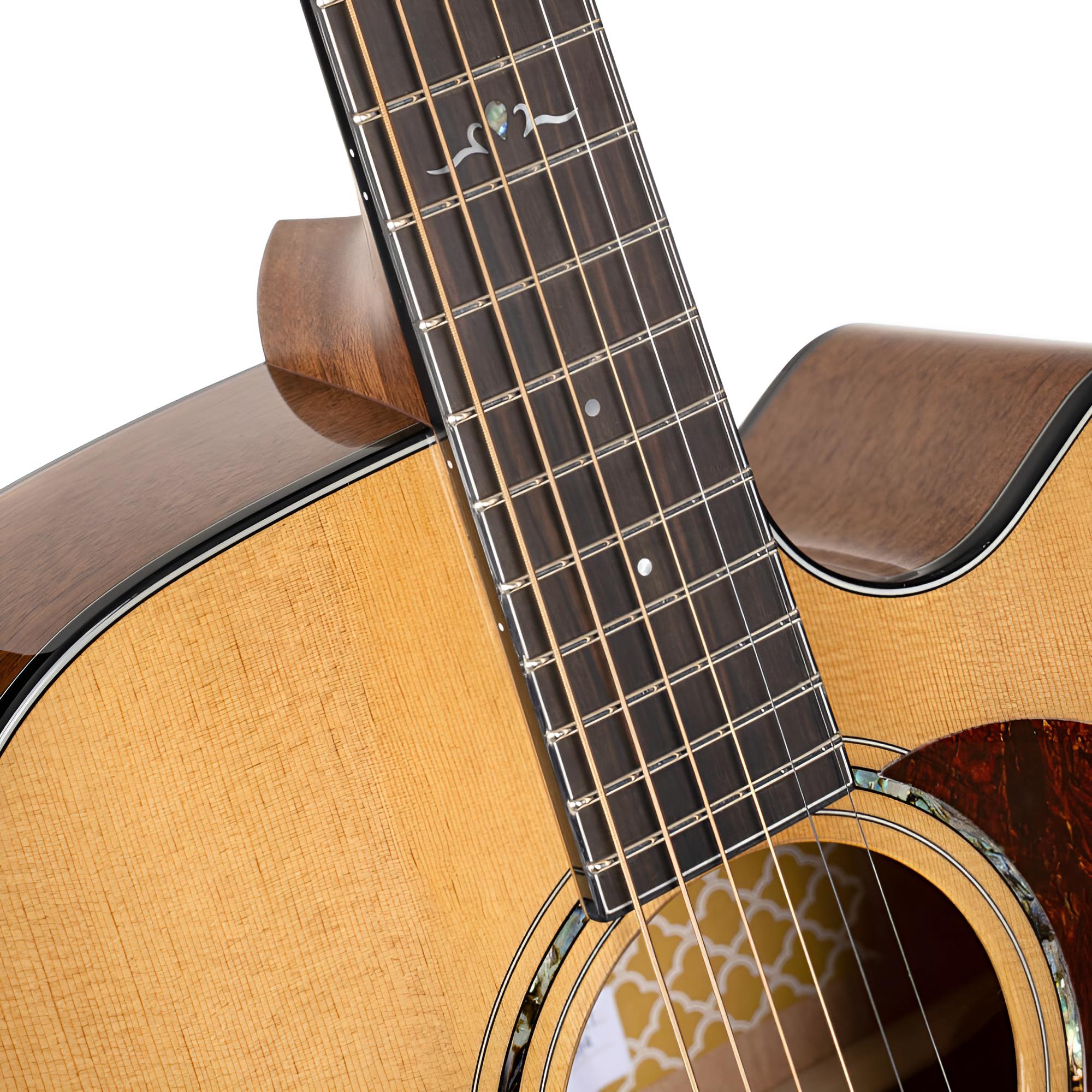 CORT GOLD-DC6 Natural Gloss Westerngitarre mit Pickup inkl. Softcase