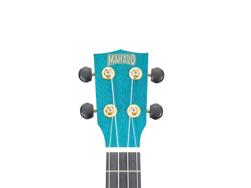 MAHALO MS1-TBU Sopranukulele Slim Line Transparent Blau mit Tasche