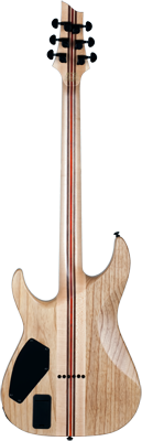 SCHECTER SLS Elite C-1, Black Fade Burst