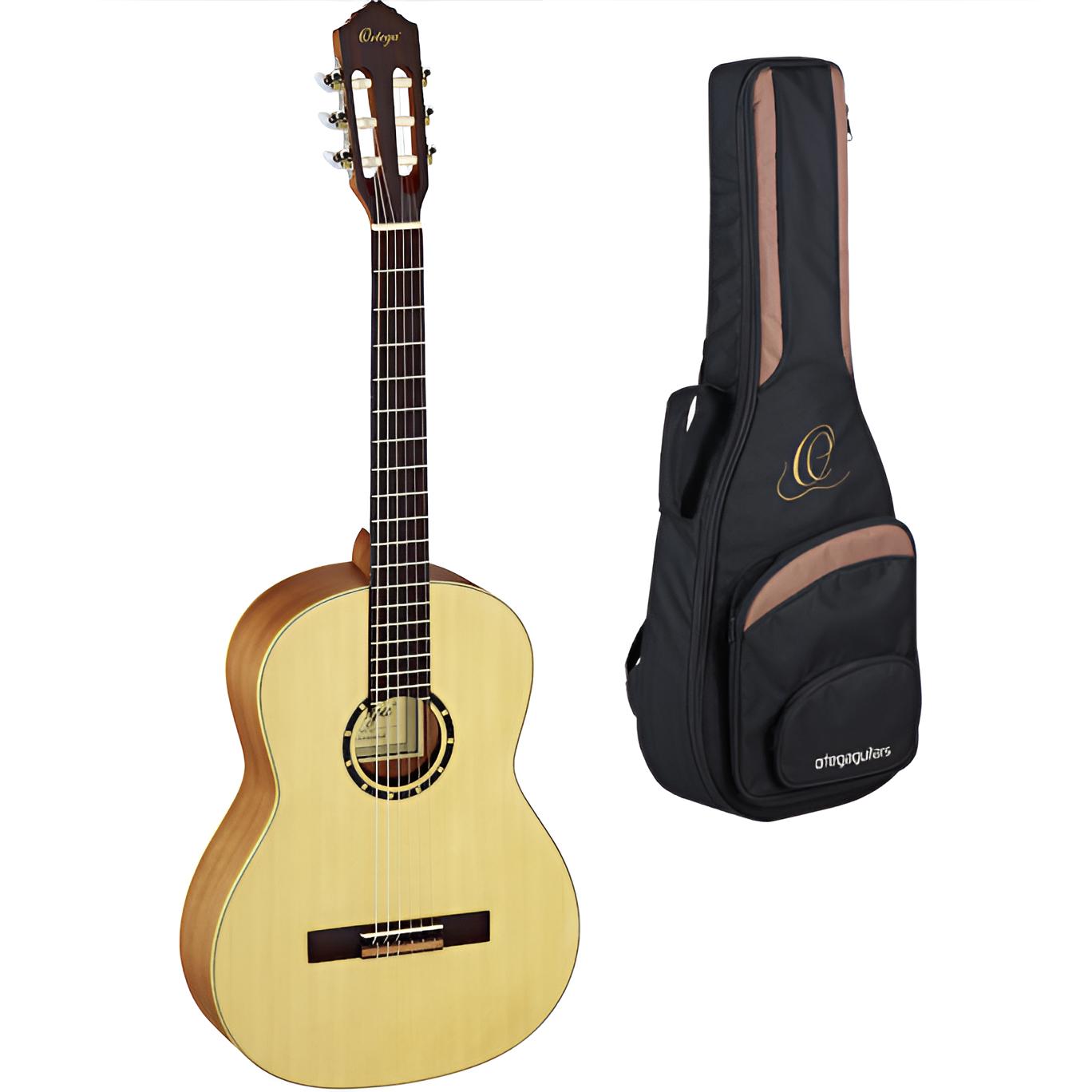 ORTEGA R121 4/4 Konzertgitarre Natur inkl. Tasche