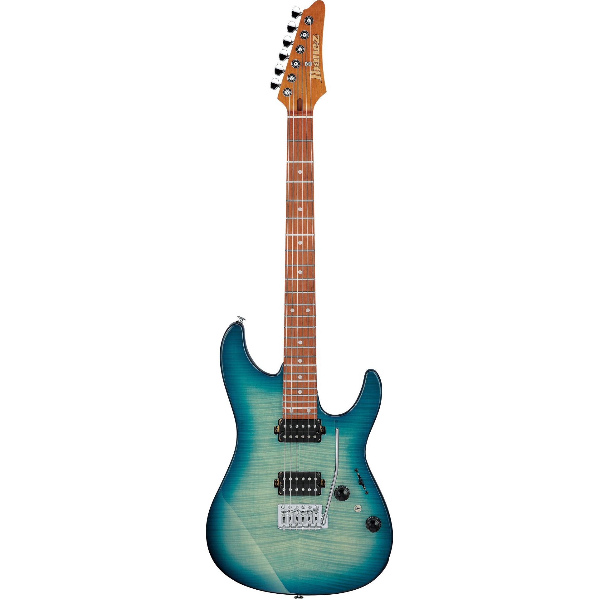 IBANEZ AZ24S1F-TXB E-Gitarre Transparent Turquoise Burst