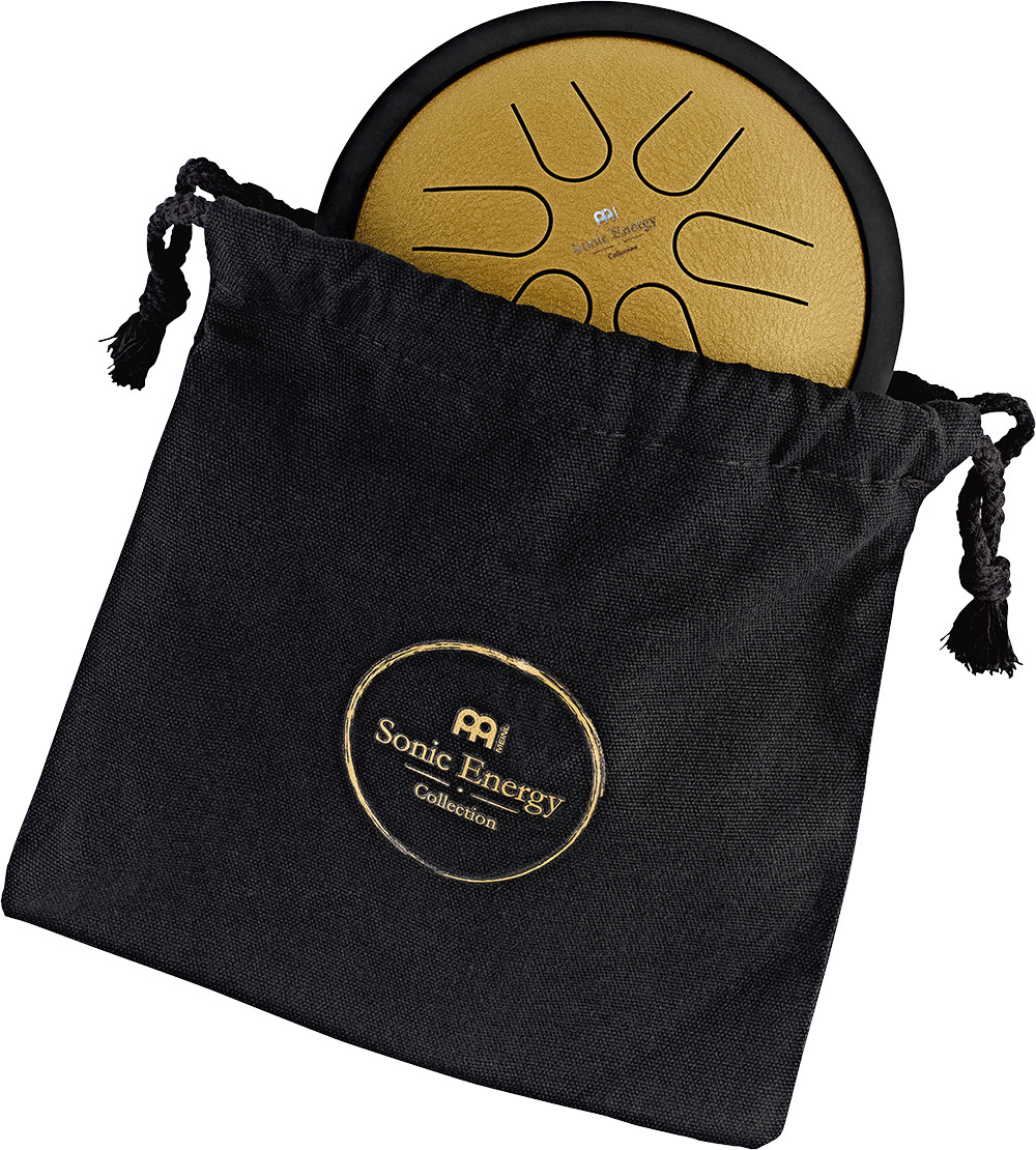 MEINL Sonic Energy MSTD3G  Mini Steel Tongue Drum 6" - H Dur - 6 Töne - 440 Hz - Gold