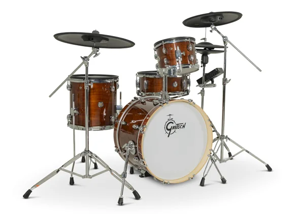 GRETSCH Catalina EVO 4 Piece Kit - Walnut Glaze - E-Drumset