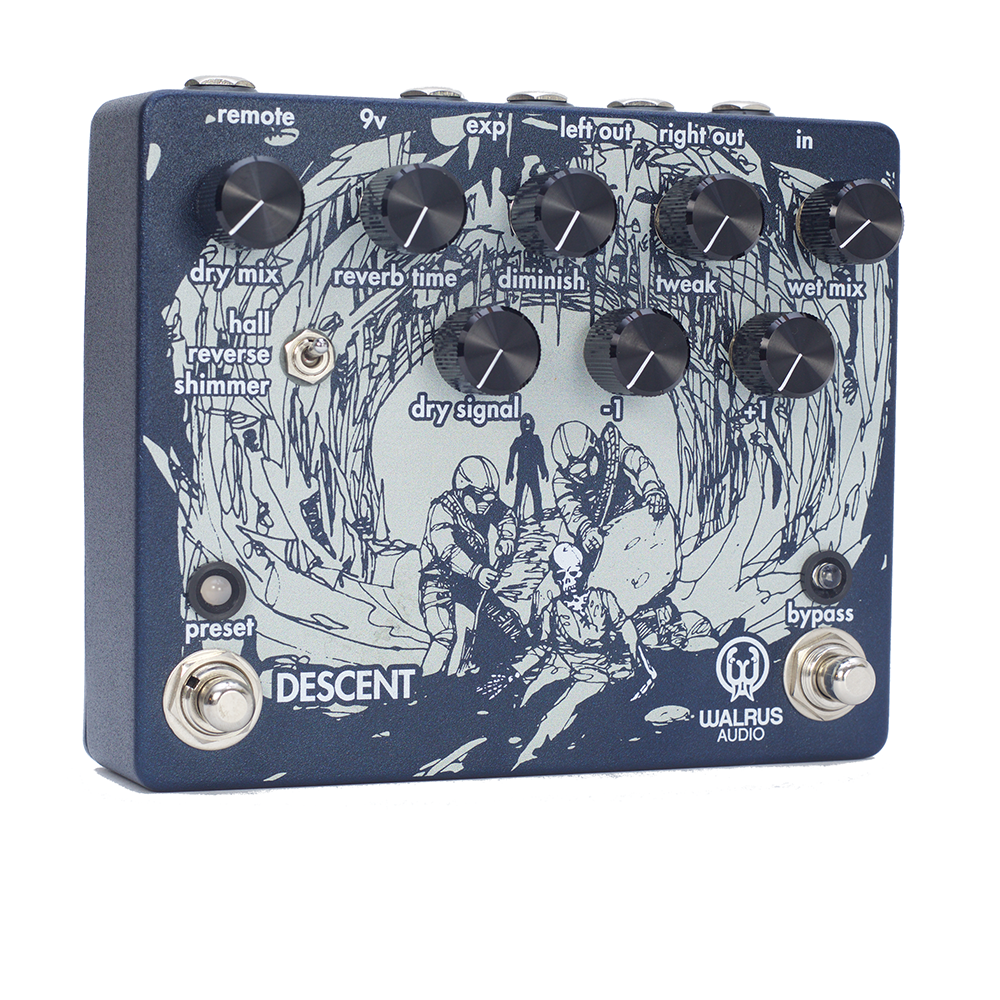 Descent_Right_8ea9d02f-925f-419d-8ffe-33d88b206778_1800x WALRUS AUDIO Descent Reverb / Octave FX Pedal