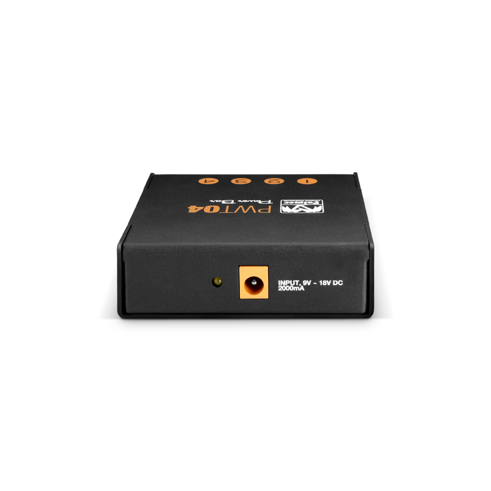 PALMER PWT04 Universal Pedalboard Netzteil 4 Ausgänge