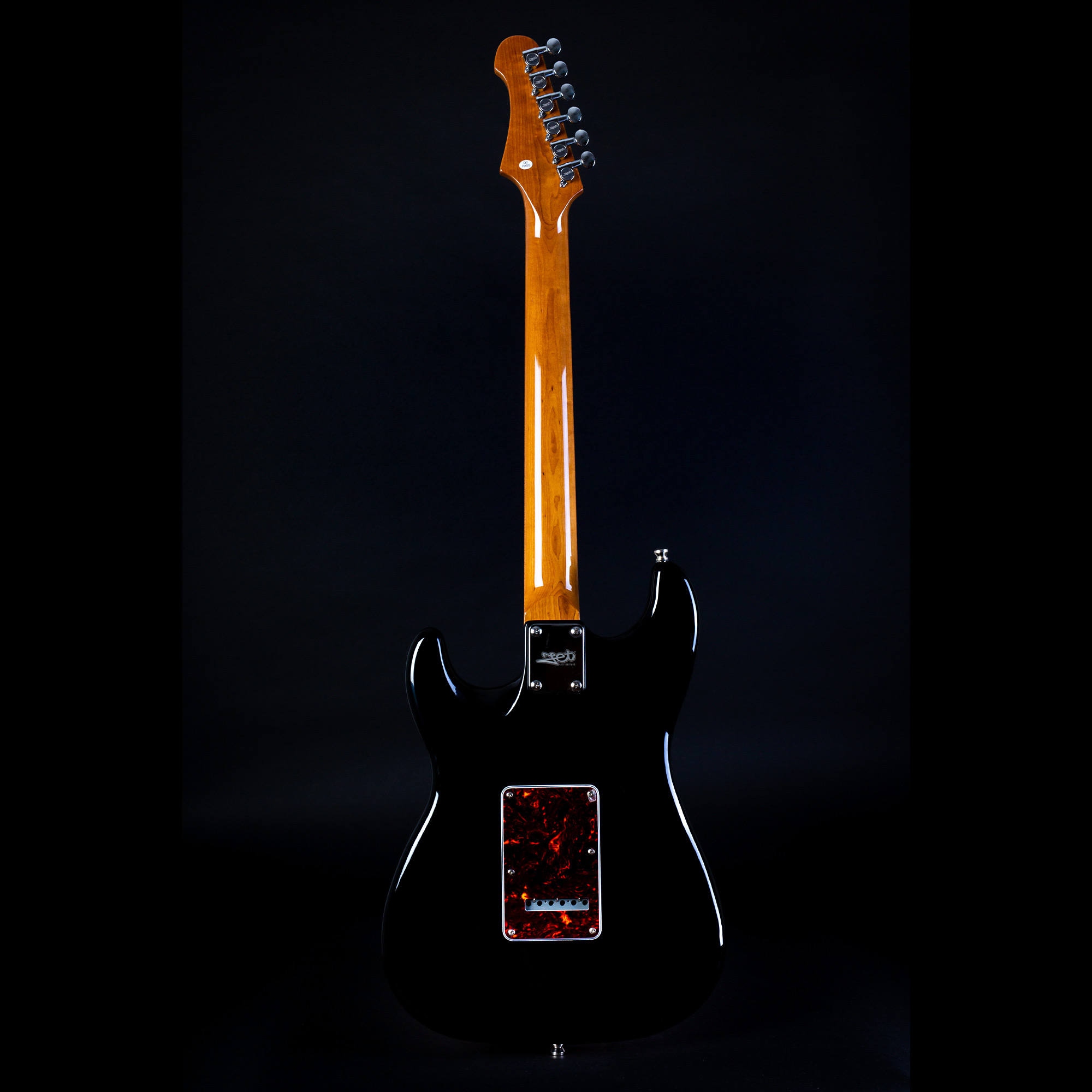 JET Guitars JS300 BK Black E-Gitarre