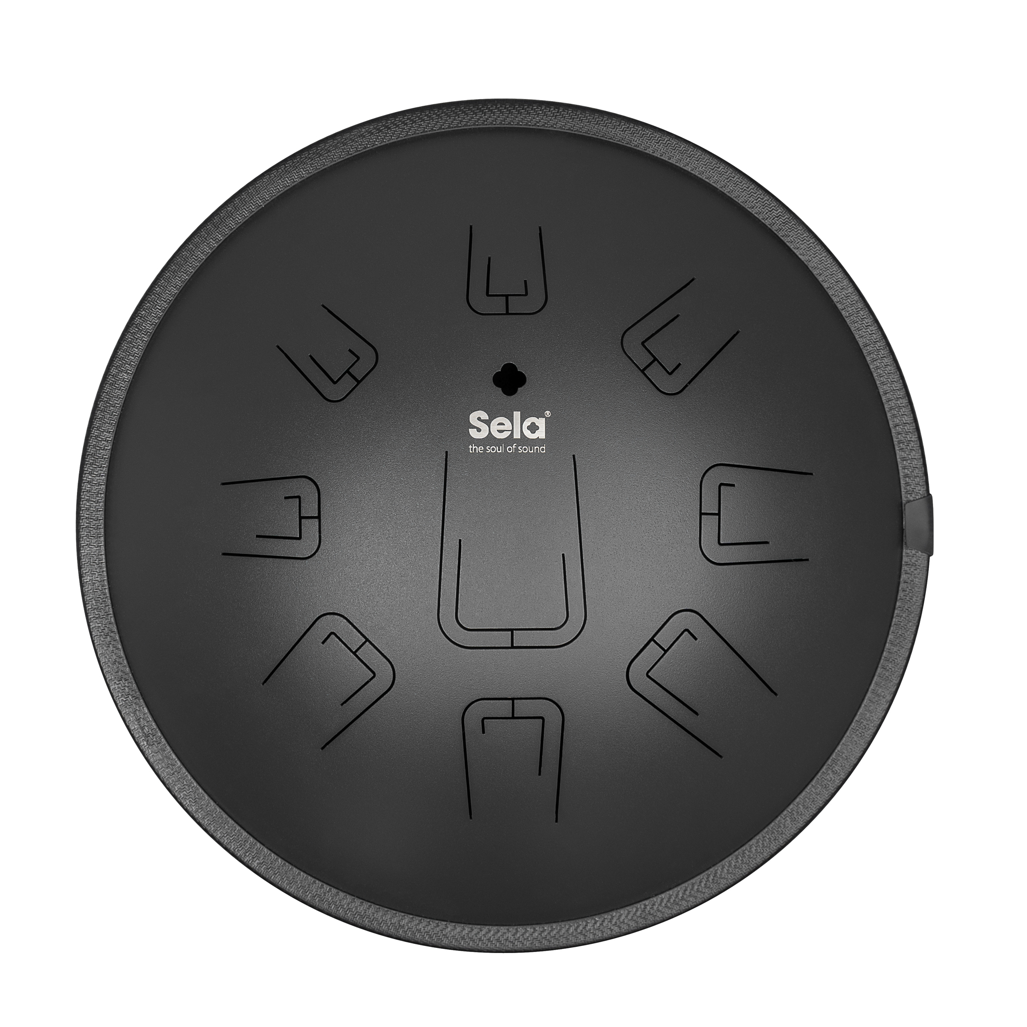 Melody Tongue Drum 14" D Kurd Black