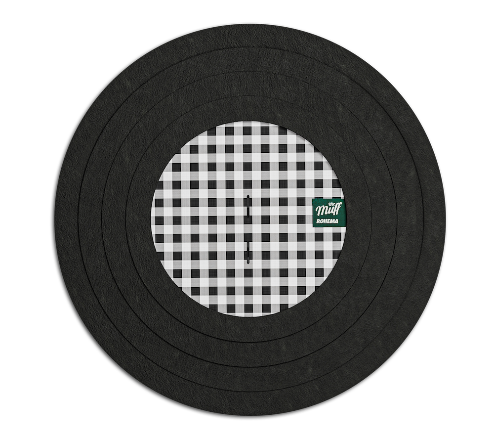 ROHEMA Mr. Muff - Muffin 14" - Schlagzeug Dämpfungsring für Vintage Sound 618139