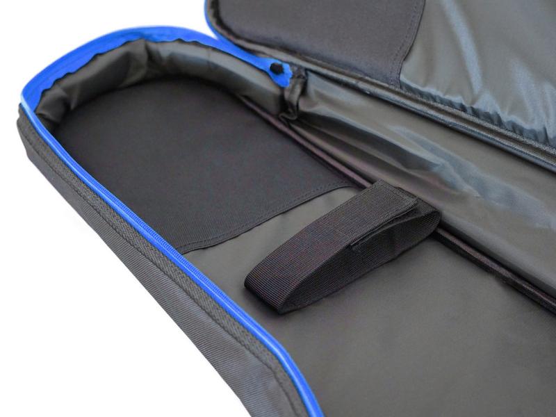 LENZ Gitarrentasche für Westerngitarre L-004B Blau