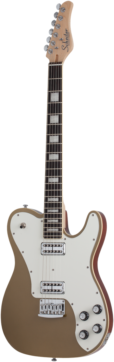 SCHECTER Vintage PT Fastback Gold Top