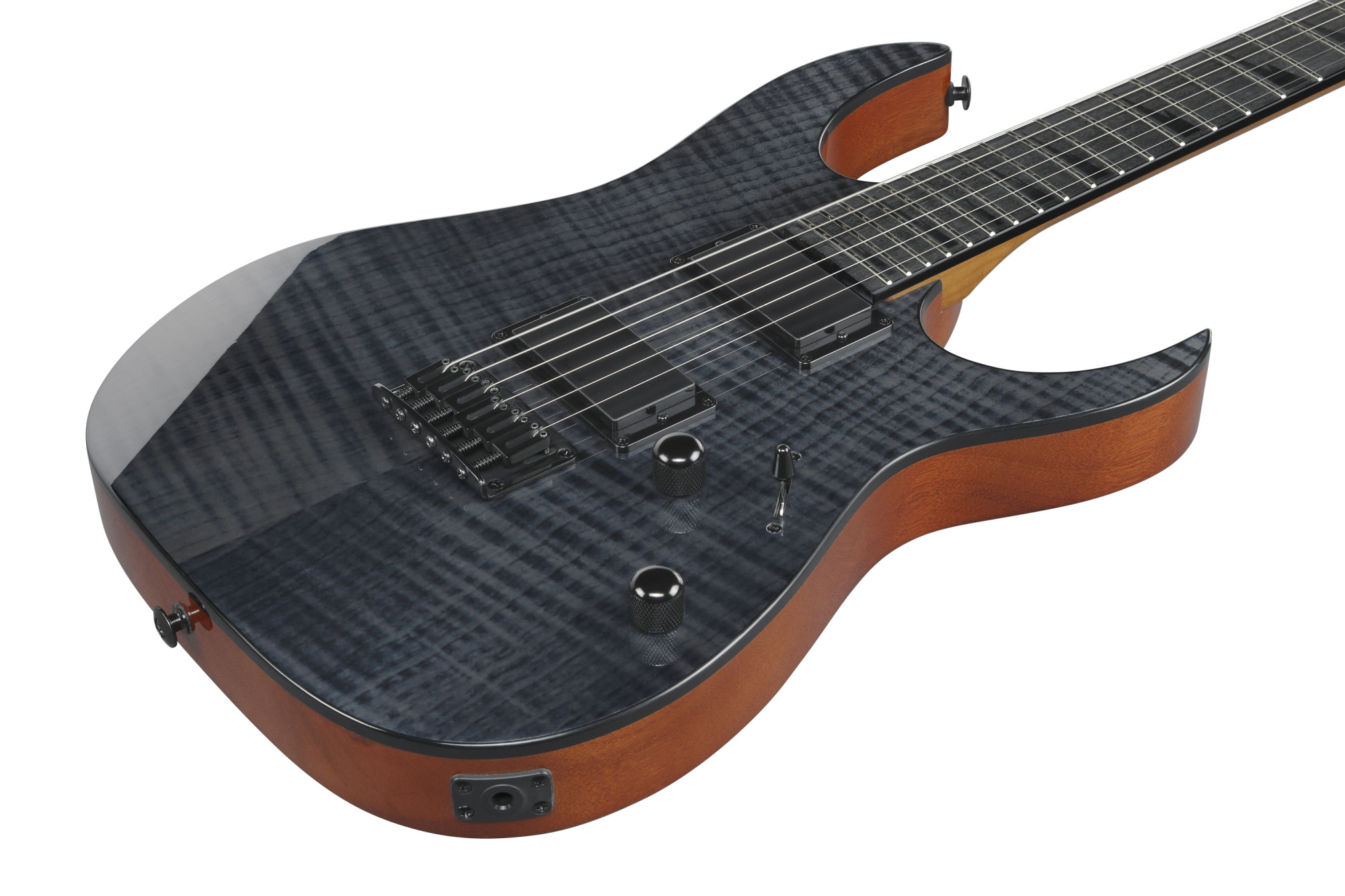 IBANEZ GRGR221FA-TDK GIO RGR E-Gitarre - Transparent Indigo Black