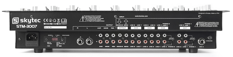 SKYTEC STM-3007 6-Kanal Rack-Mixer