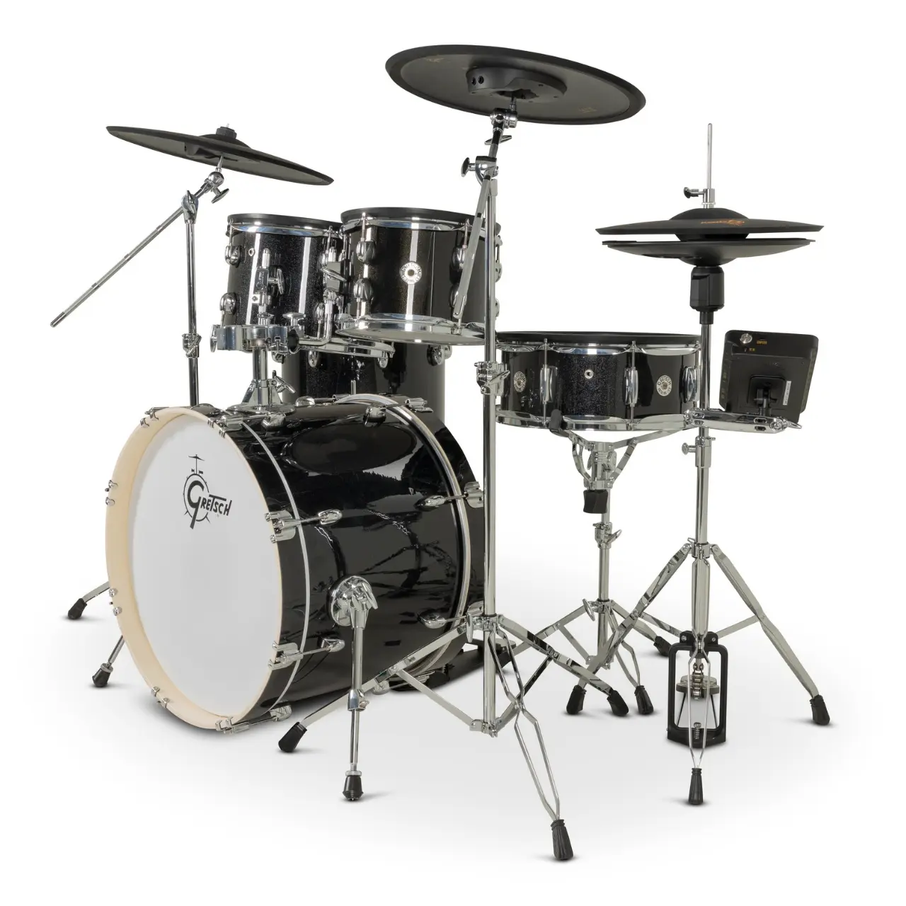 GRETSCH Catalina EVO 5 Piece Kit - Black Sparkle – E-Drumset