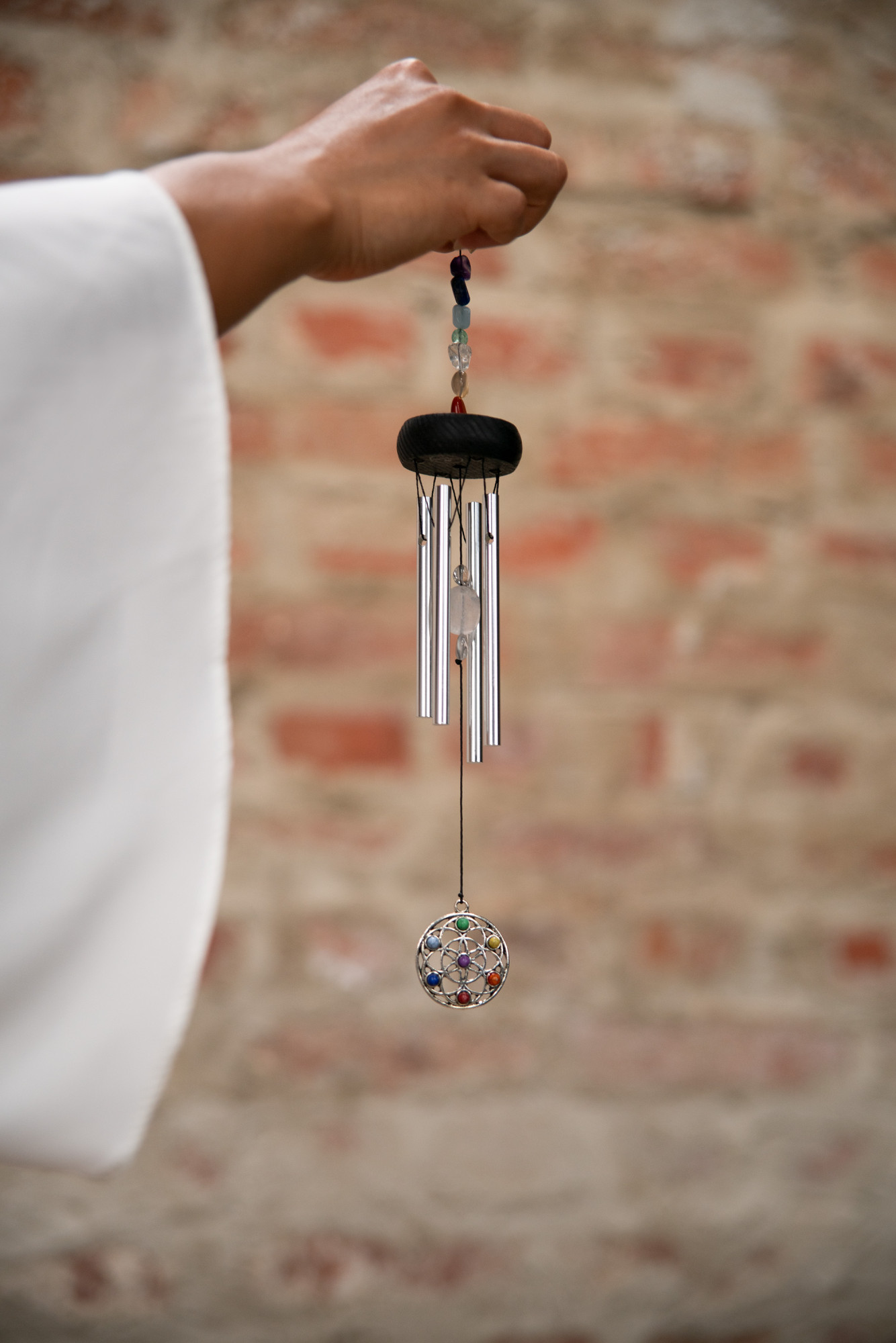 MEINL Sonic Energy Mini Chakra Chime 12"/30 cm - Silber CC12MINI