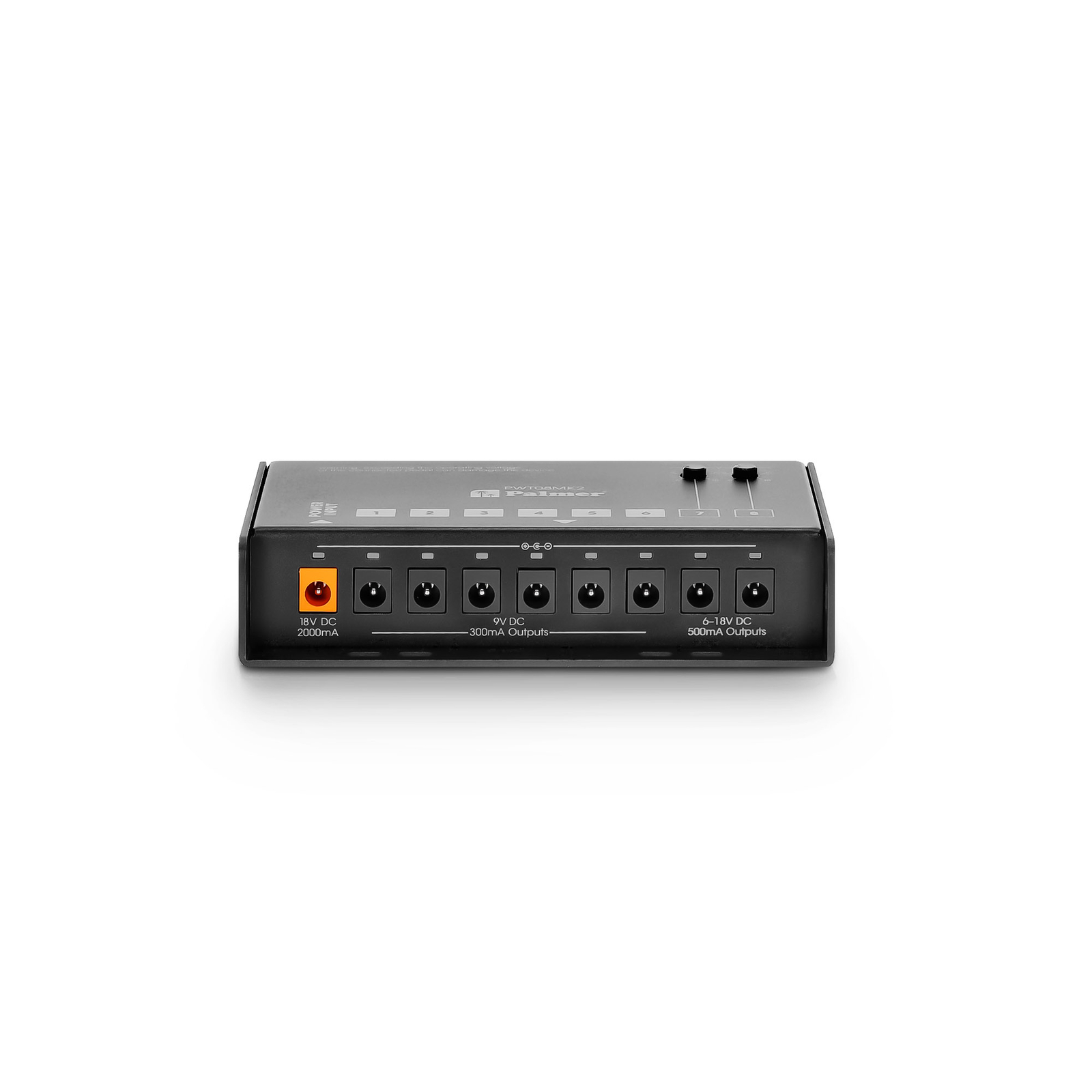 PALMER PWT08MK2 Universal Pedalboard Netzteil 8 Ausgängen