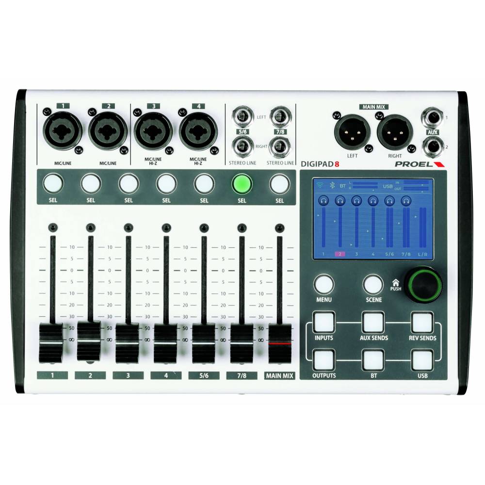 PROEL DIGIPAD8 kompakter Digitalmixer