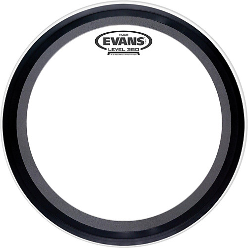 EVANS EMAD2  20"  Bassdrum Fell Clear BD20EMAD2