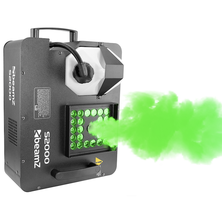 BEAMZ S2000 vertikale Nebelmaschine mit 24x 3W 3-IN-1 LED