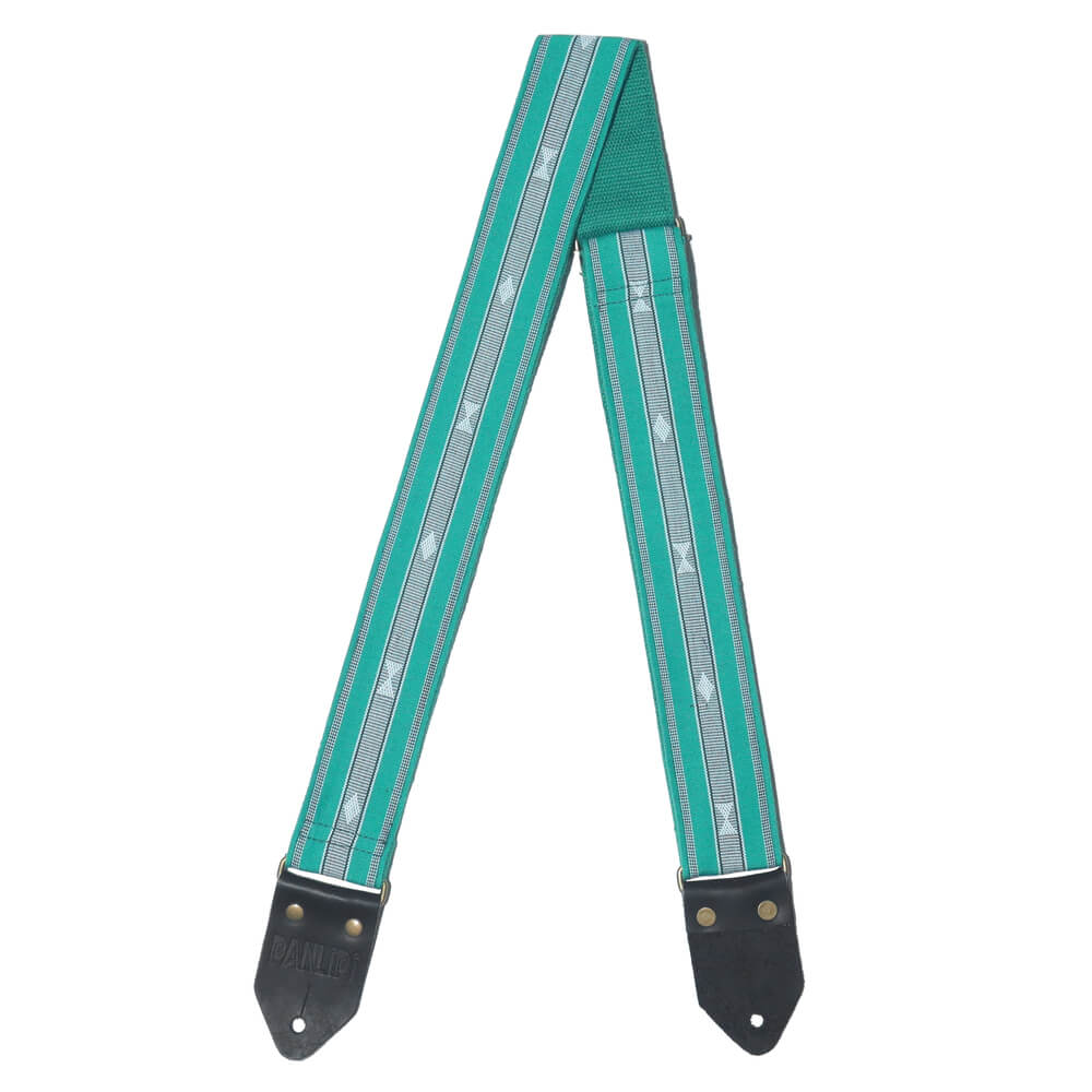PANLIPI SAG13 Sagada 5x140cm Guitar Strap Green