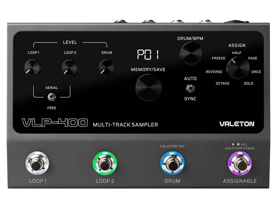 VALETON VLP-400 Multitrack Stereo Loop Station