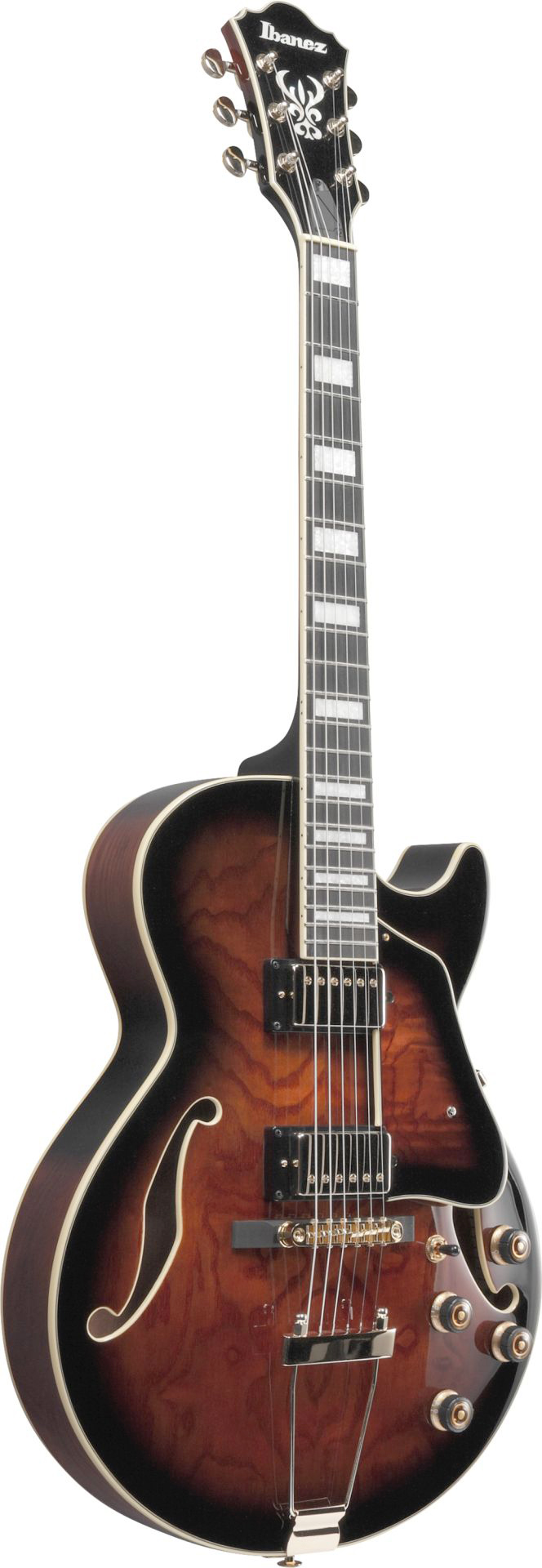 IBANEZ AG95QA Artcore Expressionist Hollowbody Gitarre - Desert Brown Sunburst