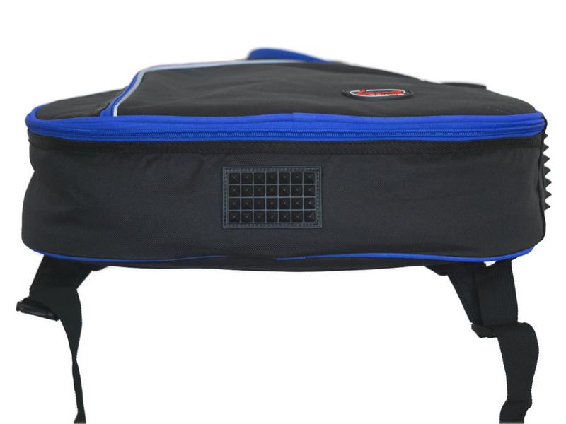 LENZ Gitarrentasche für Westerngitarre L-004B Blau