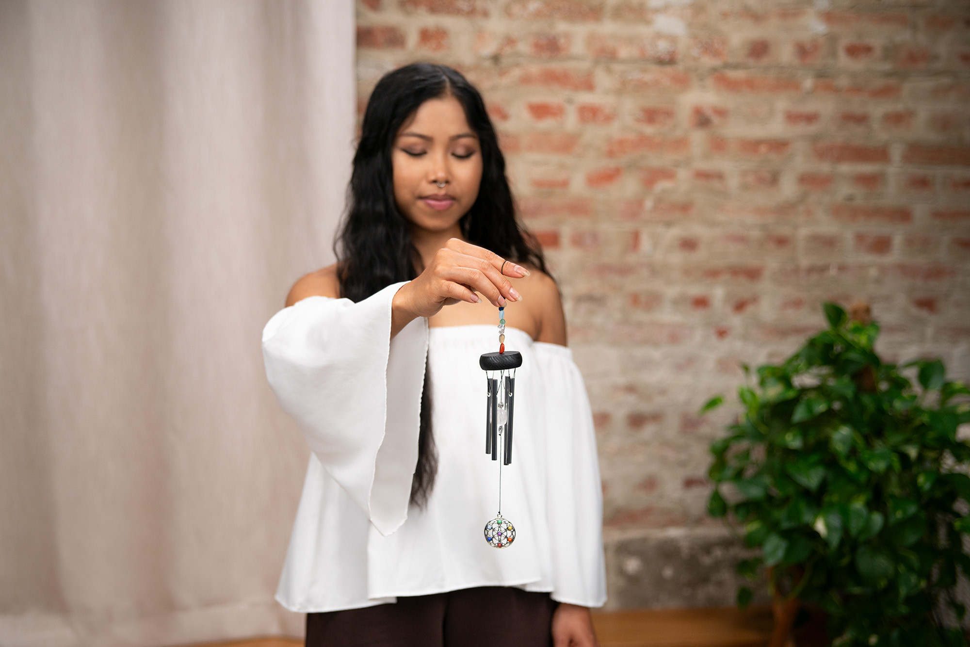 MEINL Sonic Energy Mini Chakra Chime 12"/30 cm - Silber CC12MINI