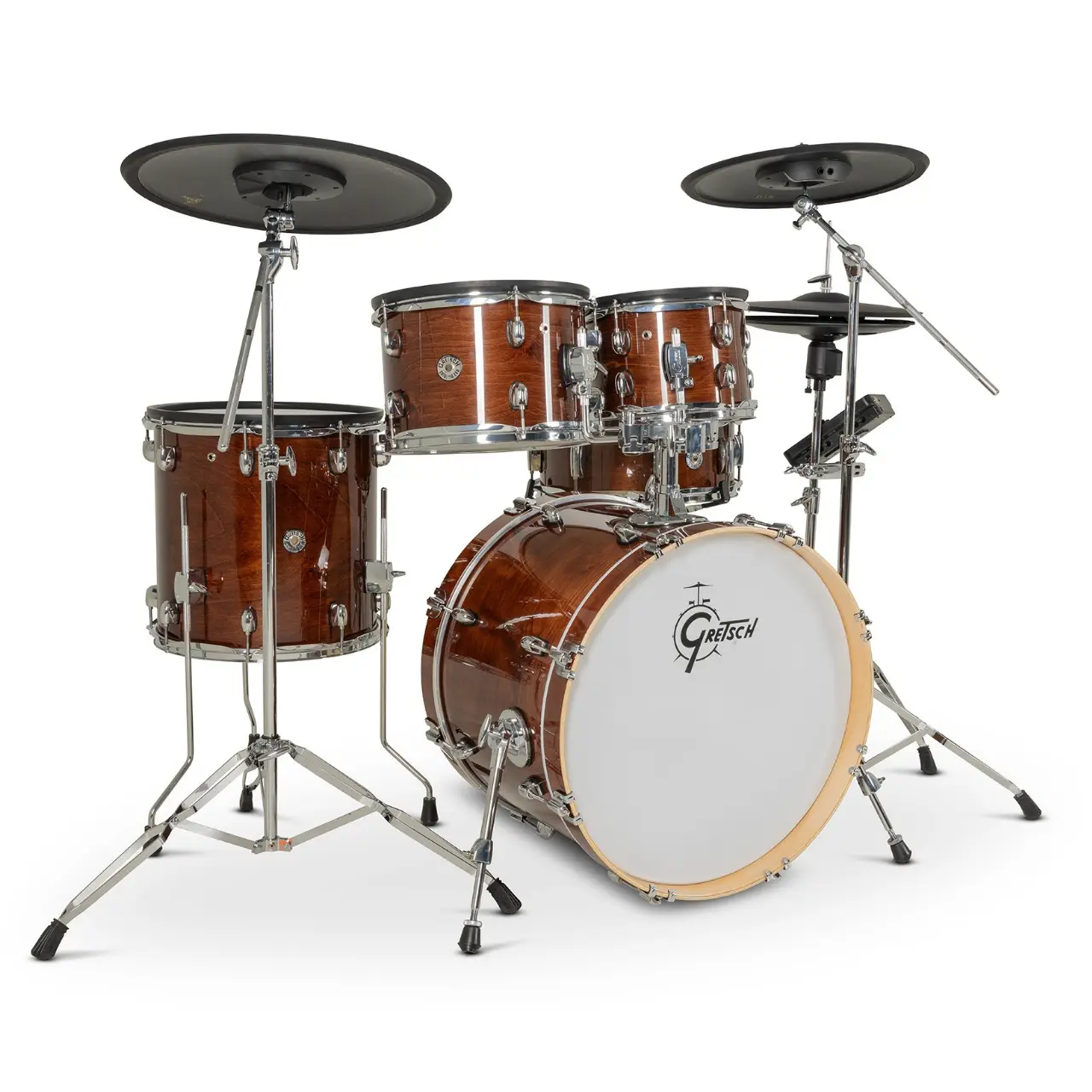 GRETSCH Catalina EVO 5 Piece Kit - Walnut Glaze – E-Drumset