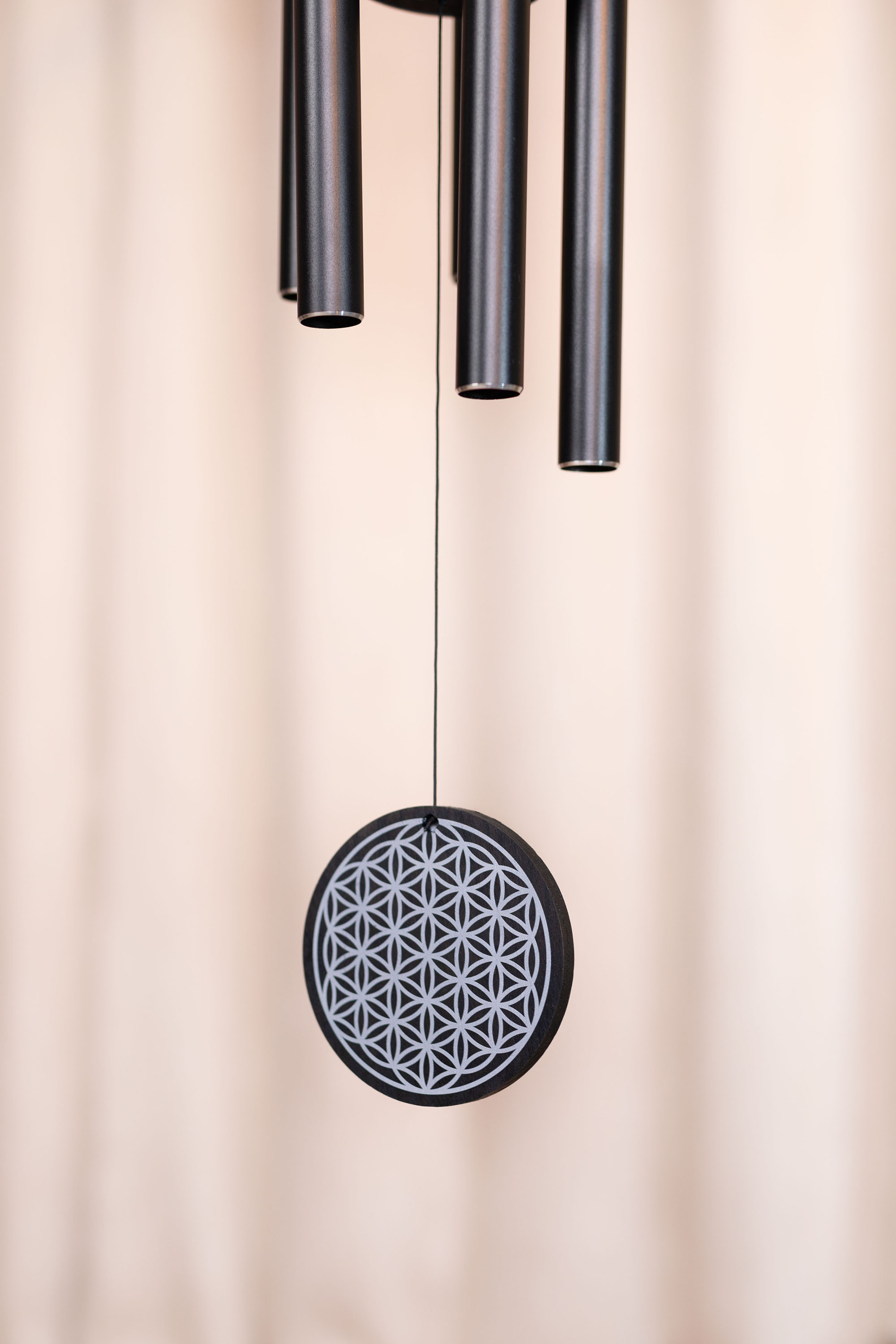 MEINL Sonic Energy Flower of Life Meditation Chime 36"/90 cm - 432 Hz - Schwarz