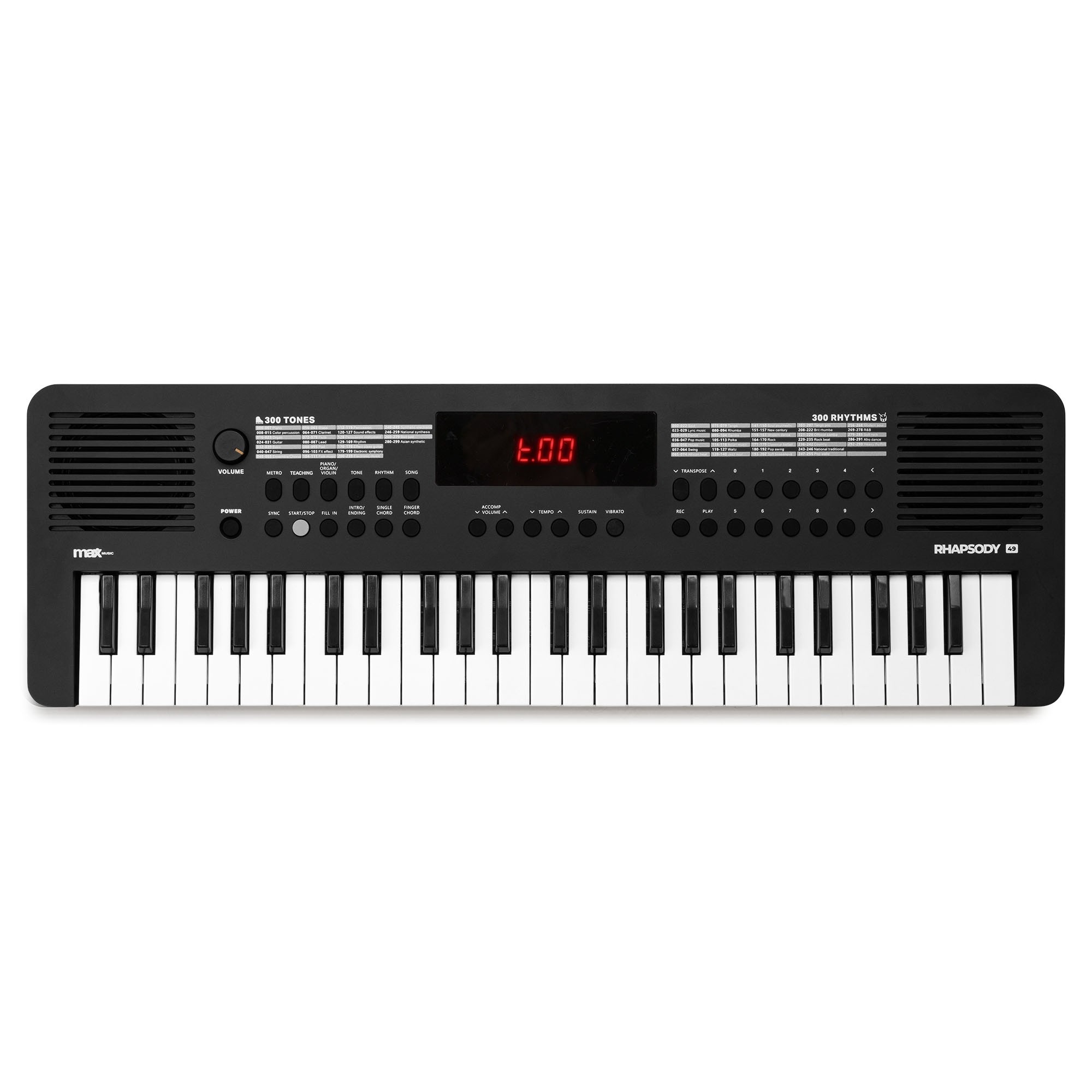 Rhapsody49 Electronic Keyboard 49-Tasten