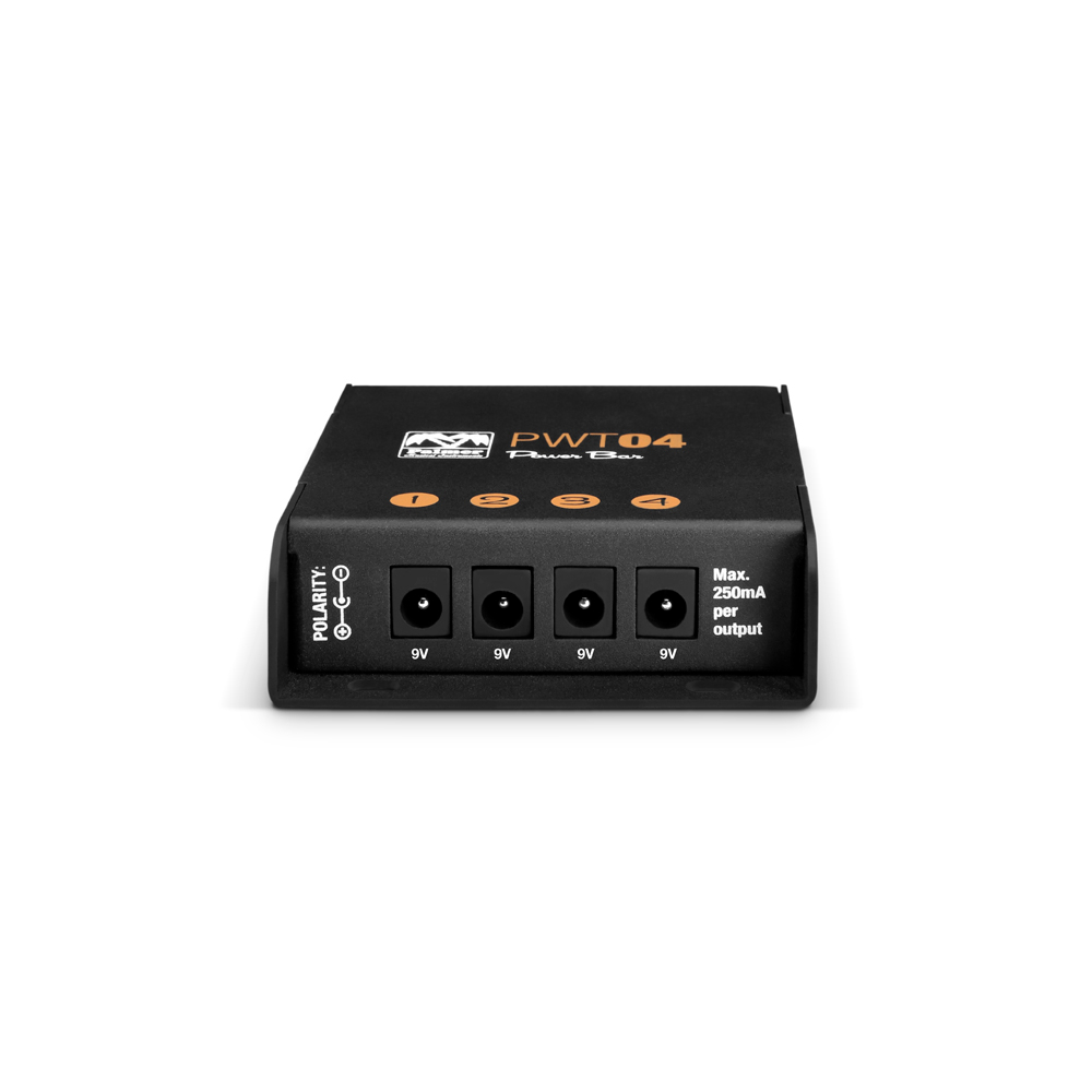 PALMER PWT04 Universal Pedalboard Netzteil 4 Ausgänge