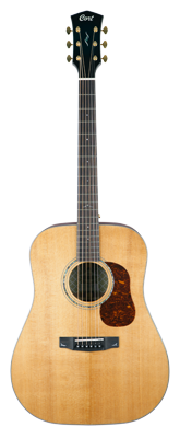 COGOD6NG CORT Gold D6 inkl. Tasche - Westerngitarre