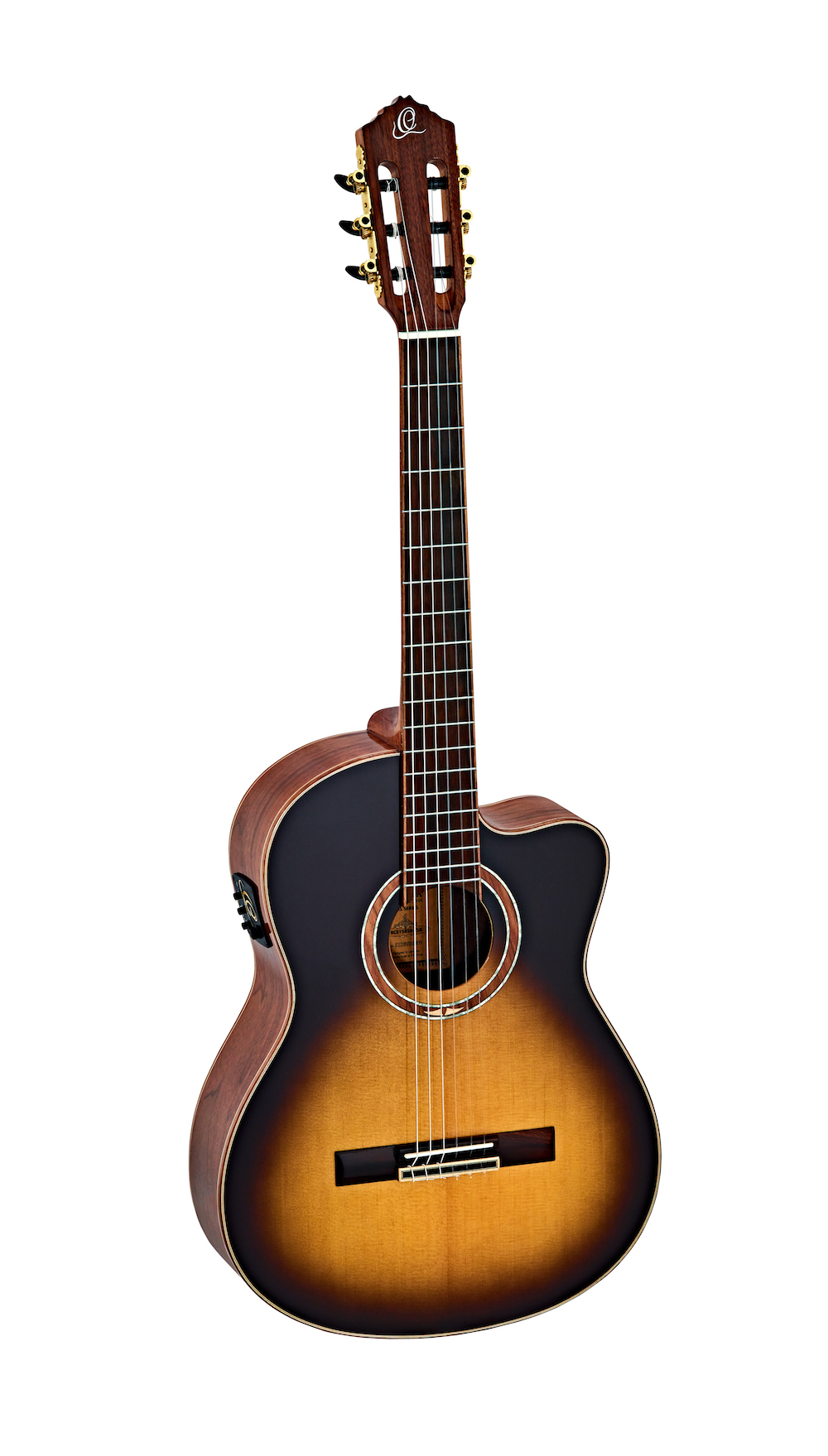 ORTEGA RCE158SN-TSB Konzertgitarre 4/4 Tobacco Sunburst