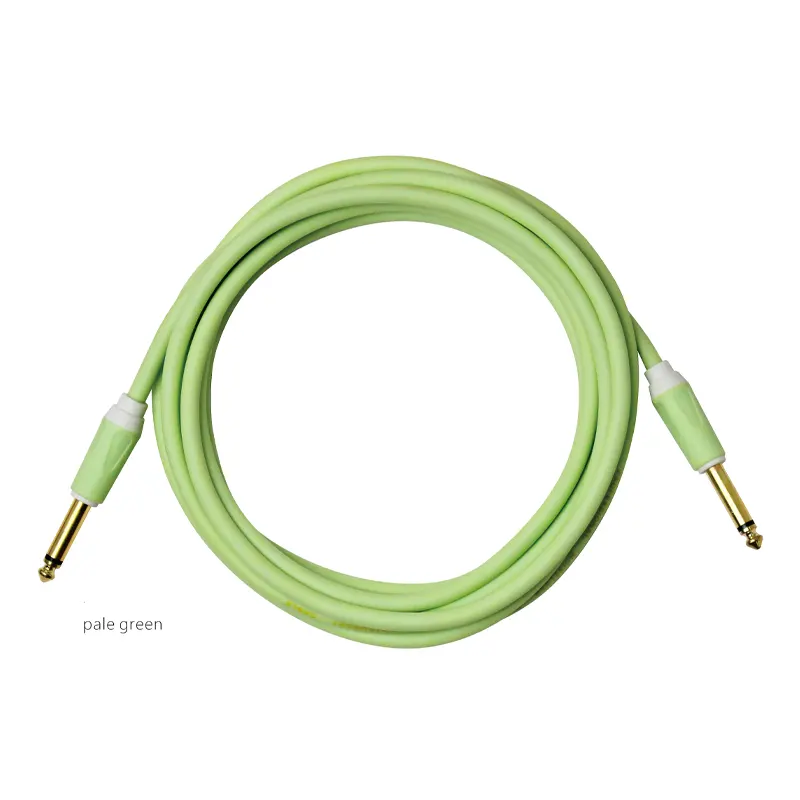 ROXOR Instrumentenkabel / Gitarrenkabel 3 m Grün