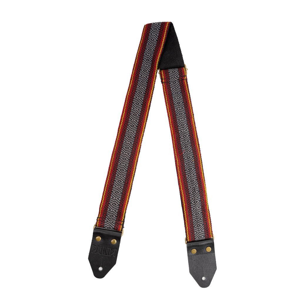 PANLIPI KAL06 Kalinga 5x140cm Guitar Strap Red, Yellow
