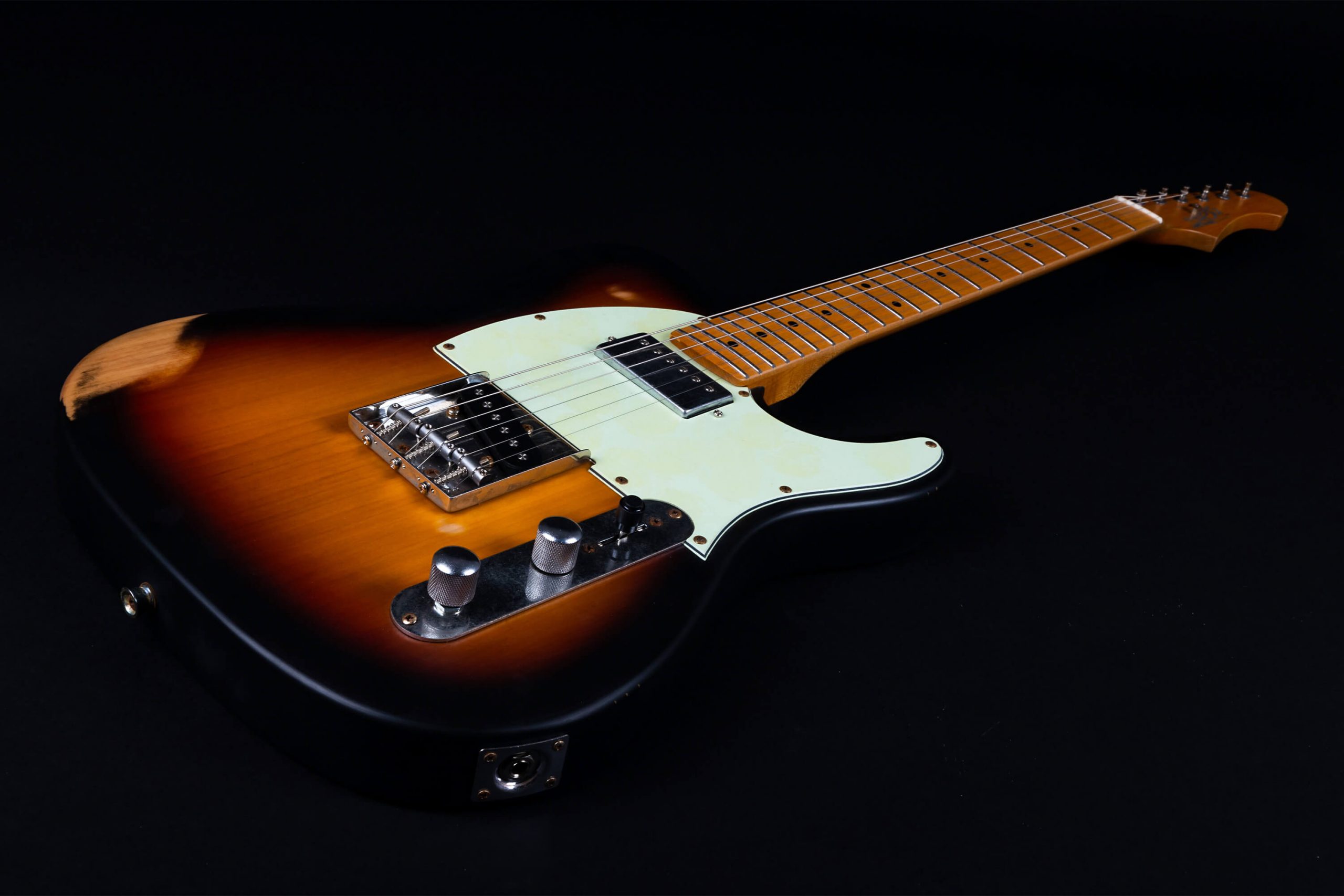 JET JT-350 RLC Sunburst Distressed E-Gitarre