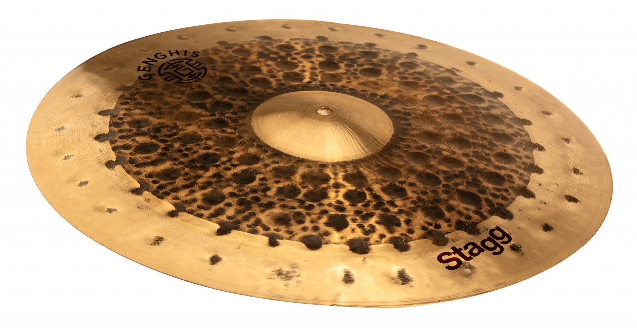 STAGG GENG-RM20D 20" Genghis Medium-Ride, Duo-Serie