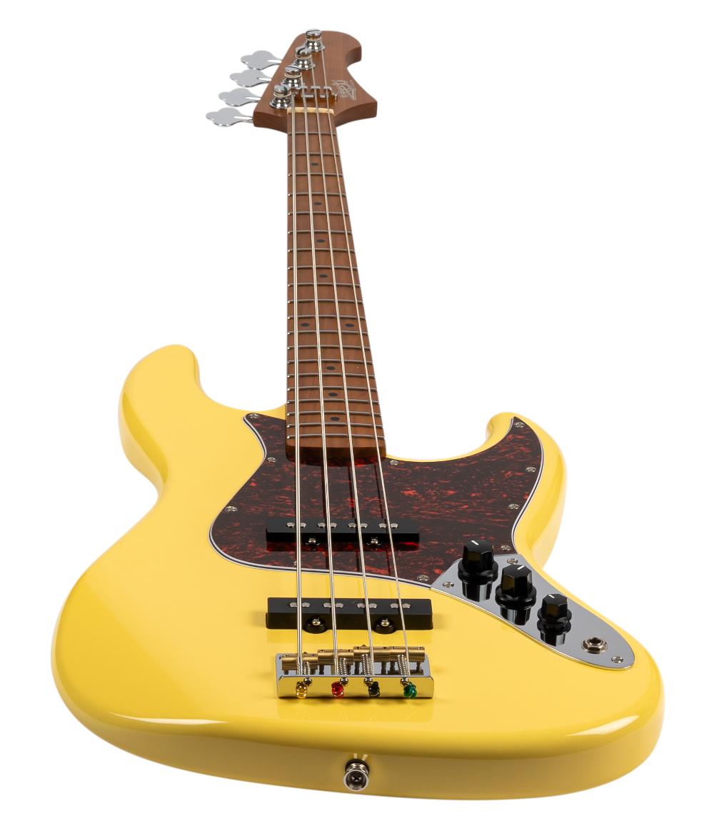 Jet Guitars JJB-300 VYW Bass Vintage Yellow