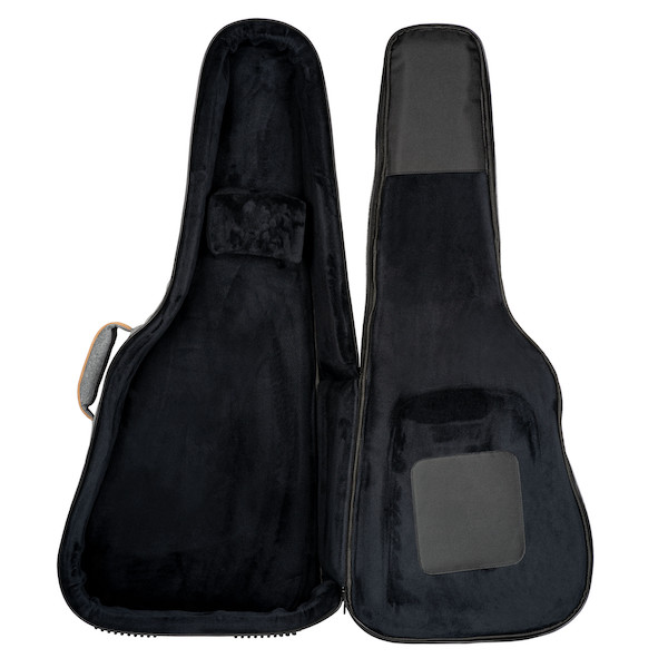 ORTEGA OGBDN-DLX-GY DeLuxe Gigbag Westerngitarre - grau inside