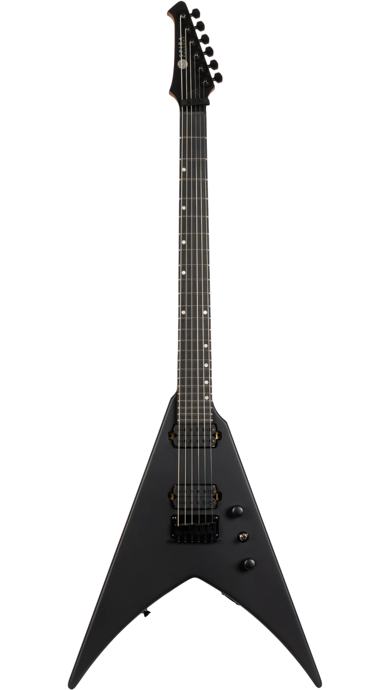 SPIRA Guitars V-400 MBK E-Gitarre